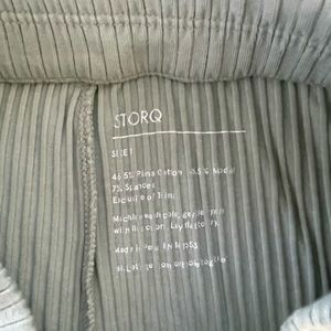 Storq Cozy Rib Day to Night Pant